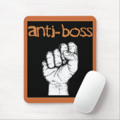 Anti-Boss slave loon vakbondsrechten arbeidskracht Muismat (Met muis)