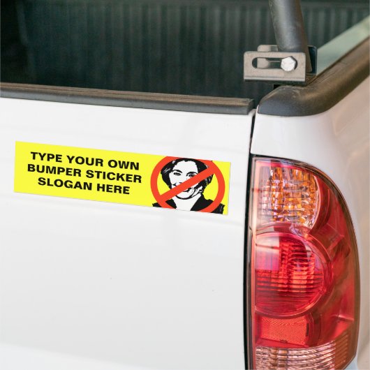 ANTI-BOXER: ANTI-Barbara Boxer Bumpersticker (Op Truck)