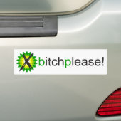 Anti-BP-Bumpersticker Bumpersticker (Op auto)