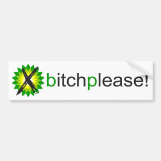 Anti-BP-Bumpersticker Bumpersticker