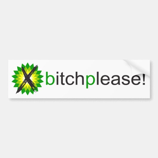 Anti-BP-Bumpersticker Bumpersticker (Voorkant)