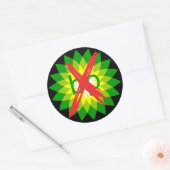 Anti-BP ronde Sticker (Envelop)