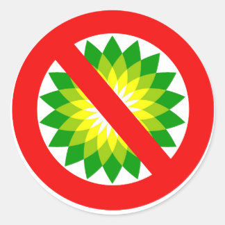 Anti-BP Ronde Sticker