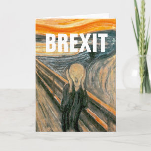 ANTI BREXIT, "The Scream" by Edvard Munch, 1893: Kaart