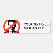 ANTI-BROWN / ANTI-SCOTT BROWN BUMPERSTICKER (Voorkant)