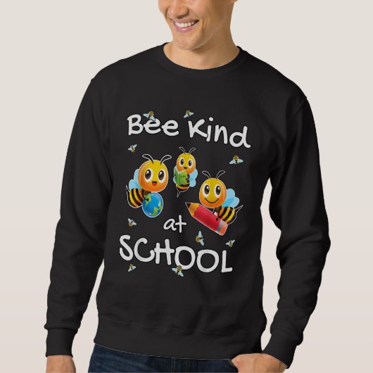 Anti Bully Bee Kind at School For Children & Teac Trui (Voorkant)