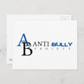 Anti-Bully Project Briefkaart (Voorkant / Achterkant)
