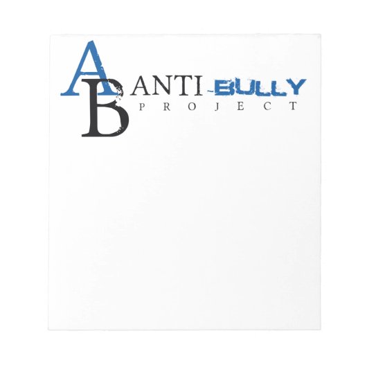 Anti-Bully Project Notitieblok (Voorkant)