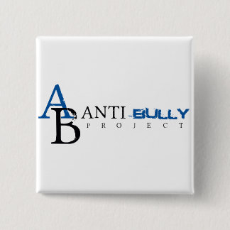 Anti-Bully Project Vierkante Button 5,1 Cm