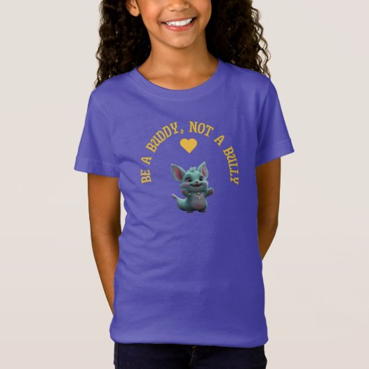 Anti-Bullying “Be A Buddy, Not A Bully T-Shirt (Voorkant)