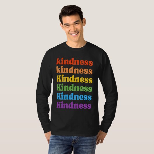 Anti Bullying Unity Day Kindness Rainbow Kids Grap T-shirt (Voorkant volledig)