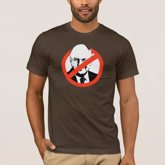 ANTI-CHENEY T-SHIRT (Voorkant)
