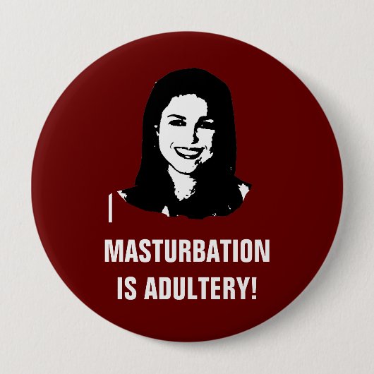 Anti-Christine O'Donnell Ronde Button 4,0 Cm (Voorkant)