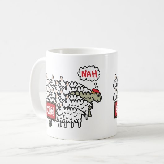 Anti-CNN Koffiemok (Voorkant links)