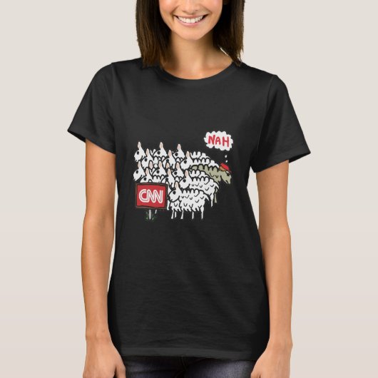 Anti-CNN T-shirt (Voorkant)