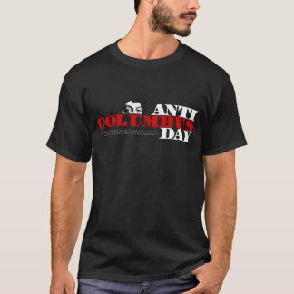Anti-Columbus dag T-shirt