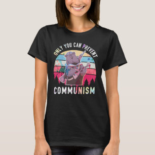 Anti Communism Capitalism Antisocialist T-shirt