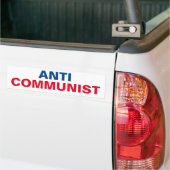 Anti-communistische Bumpersticker (Op Truck)