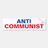 Anti-communistische Bumpersticker (Voorkant)