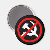 Anti-communistische koelkastmagneet magneet (Voorkant / Achterkant)