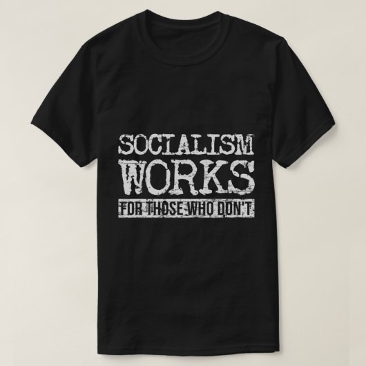 Anti-communistische vrijheids-fanaticus t-shirt (Design voorkant)