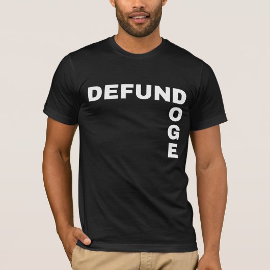 Anti Corruption Defund beschermt federale werkneme T-shirt