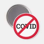 Anti COVID Magneet (Voorkant / Achterkant)