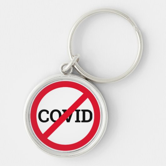 Anti COVID Sleutelhanger (Voorkant)