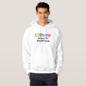 Anti-creationisme Hoodie (Voorkant volledig)