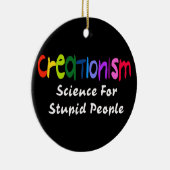 Anti-creationisme Keramisch Ornament (Rechts)
