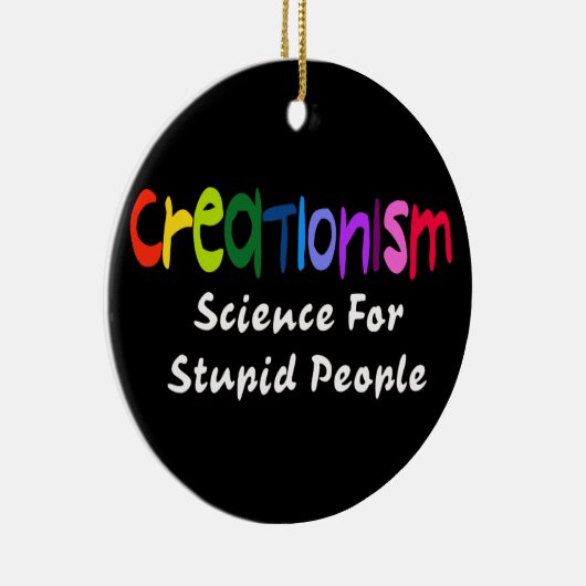 Anti-creationisme Keramisch Ornament (Rechts)