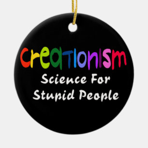 Anti-creationisme Keramisch Ornament