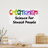 Anti-creationisme Poster (Keuken)