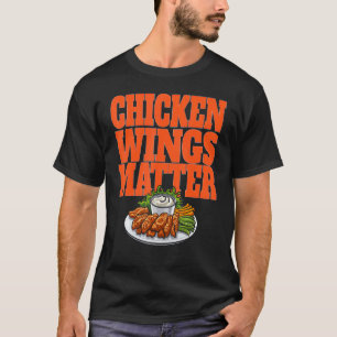 Anti Cuomo Kippenvleugels Geven Buffalo Wings Voet T-shirt