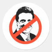 ANTI-CUOMO - RONDE STICKER (Voorkant)