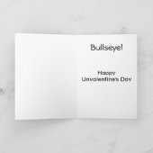 Anti Cupido Feestdagen Kaart (Binnen)