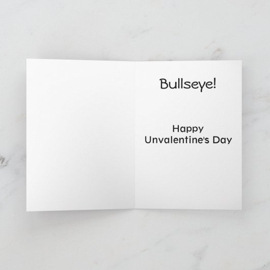 Anti Cupido Feestdagen Kaart (Binnen)