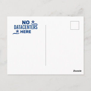 Anti-datacenter politiek briefkaart