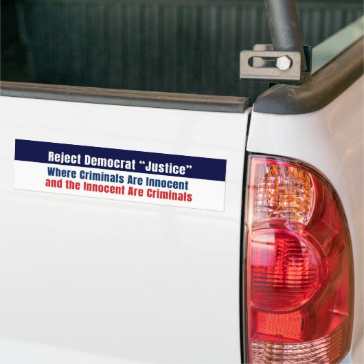 Anti-Democrat Conservative Sticker (Op Truck)