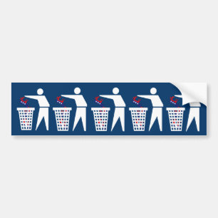 anti-democraten bumpersticker