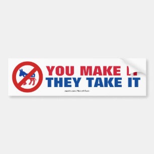 Anti Democraten Jullie Maken Het Ze Gebruiken Het Bumpersticker