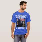 anti-democraten t-shirt (Voorkant volledig)