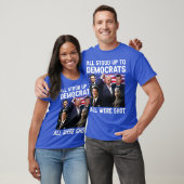 anti-democraten t-shirt (Unisex)