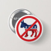 Anti-democratische Button (Voorkant /achterkant)