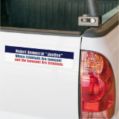 Anti-democratische conservatieve sticker (Op Truck)