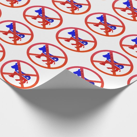 Anti-democratische volksvertegenwoordiging cadeaupapier (Hoek)