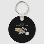 Anti Depressants Manatees  Sleutelhanger (Voorkant)