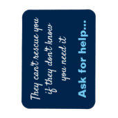 Anti-depressie Zelfmoordpreventie Magneet (Verticaal)