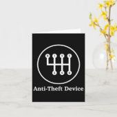 Anti-diefstal Apparaat Shift - Voor Autoliefhebber Kaart (Gele Bloem)