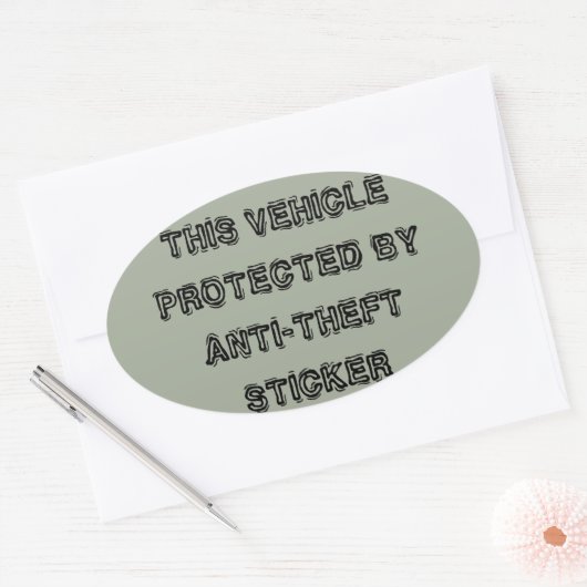 Anti-diefstal sticker (Envelop)